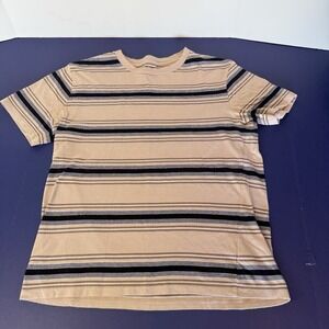 Old Navy Striped Soft Washed Men's T-Shirt Size M SS Surfer Skater Beach Cali